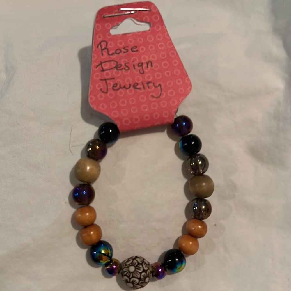 Rose Design Jewelry Bracelet